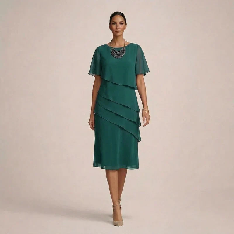 Mara | Elegant Ruffled Dress