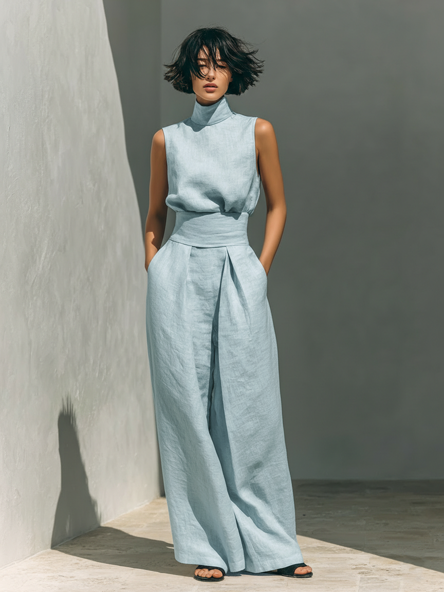 Kit | Wide Leg Pant Set