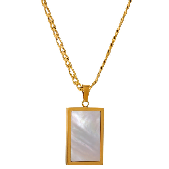 Dahlia | Ethereal Square Pendant Necklace