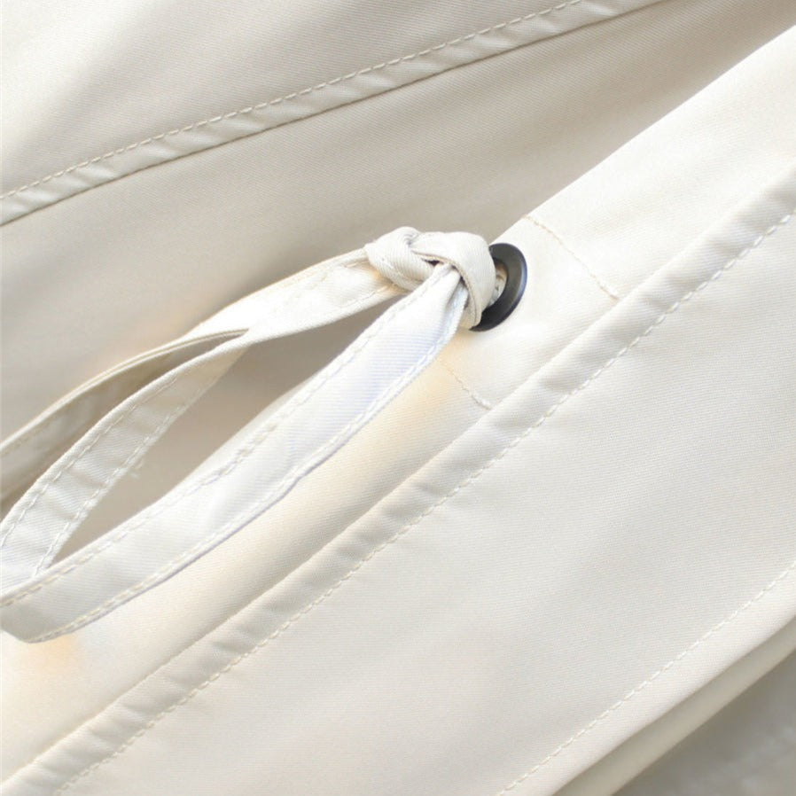 Renée | Modern Two-Tone Trench Coat