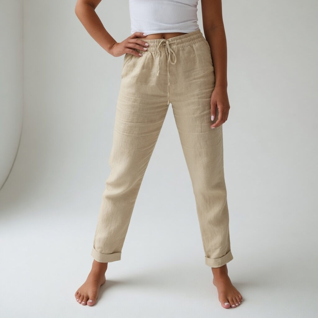Albertine | 100% Cotton Fluid Comfort Pants