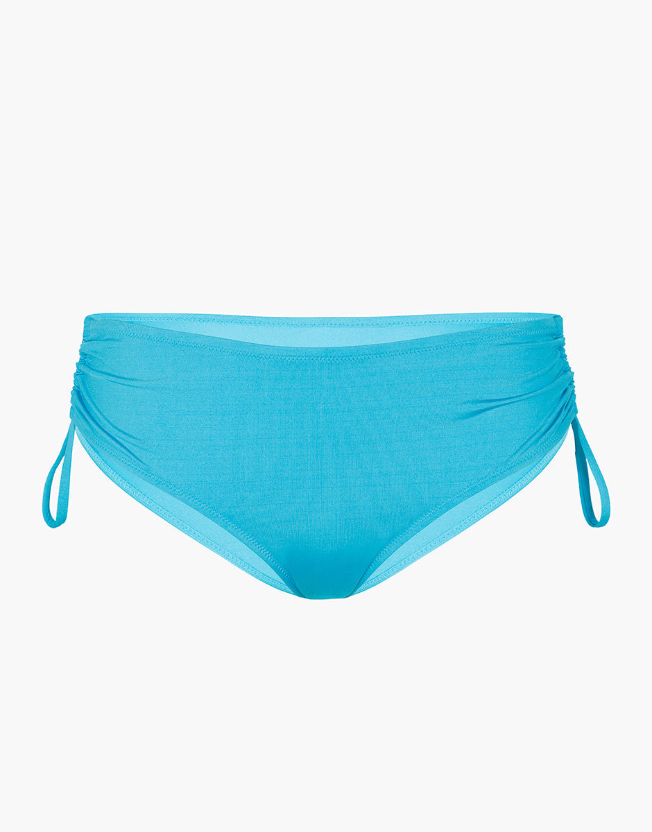 High-Waist Drawstring Swim Brief