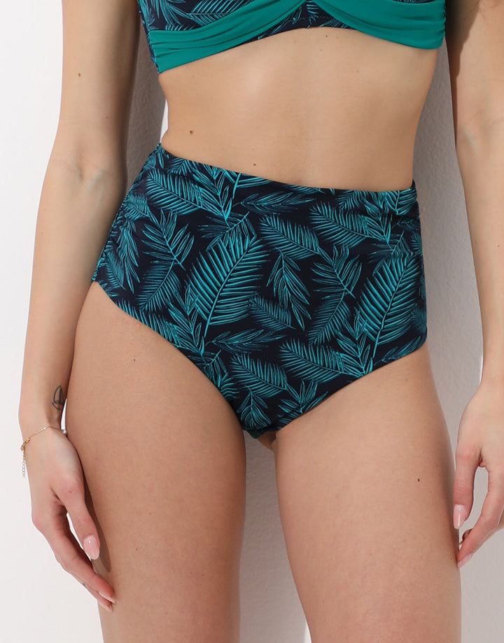 High-Waist Shaping Bikini Bottom
