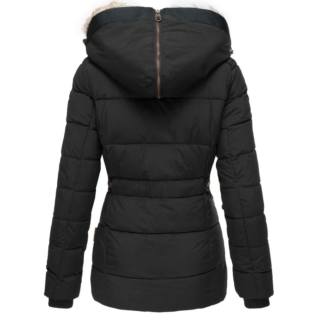Belén - Warmer Wintermantel mit Fellfutter