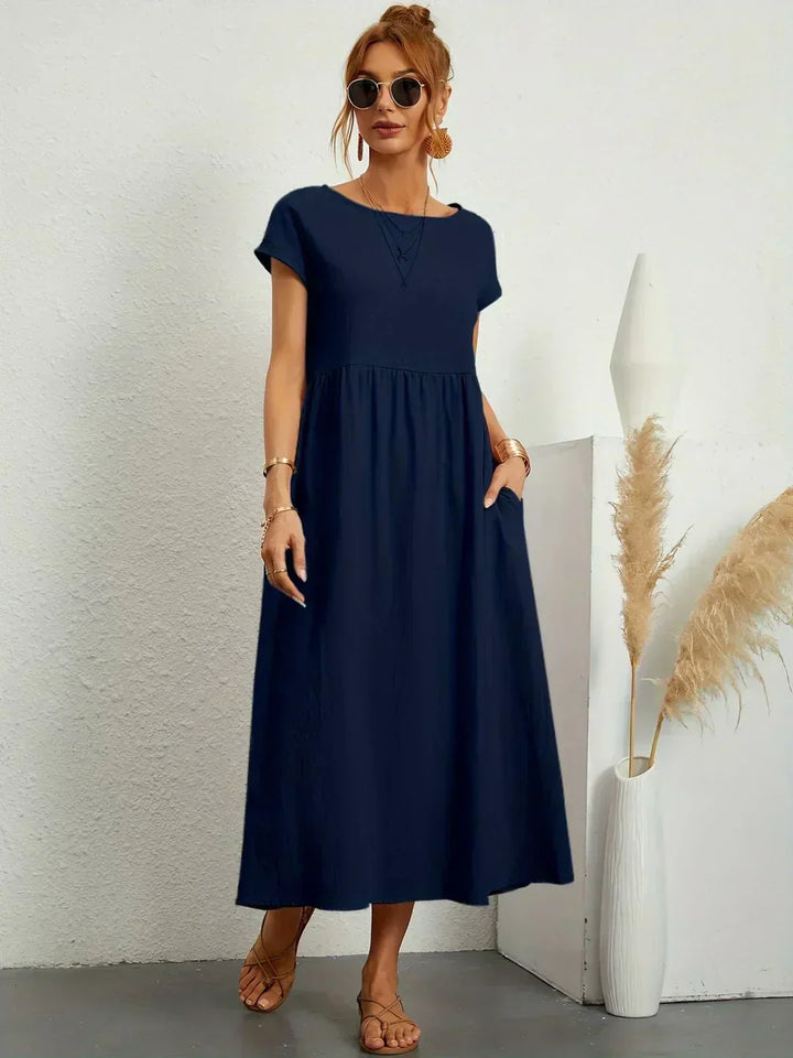 Heike | Flowing Midi Dress
