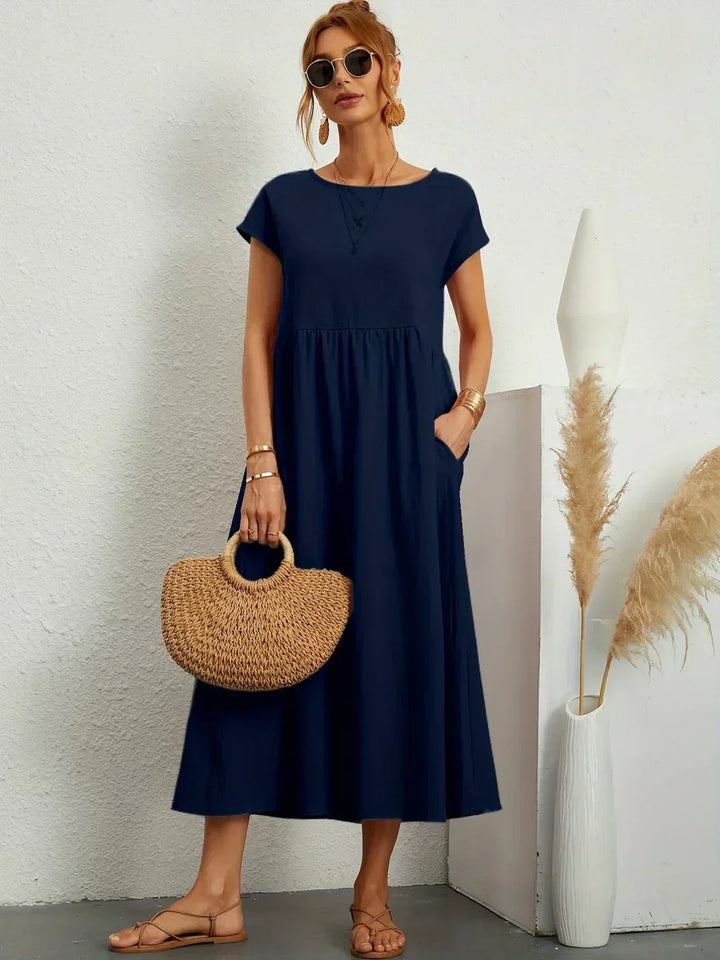 Heike | Flowing Midi Dress