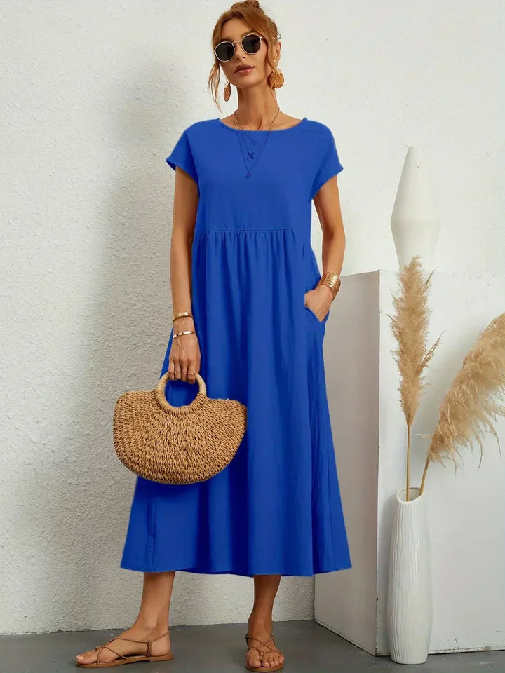 Heike | Flowing Midi Dress