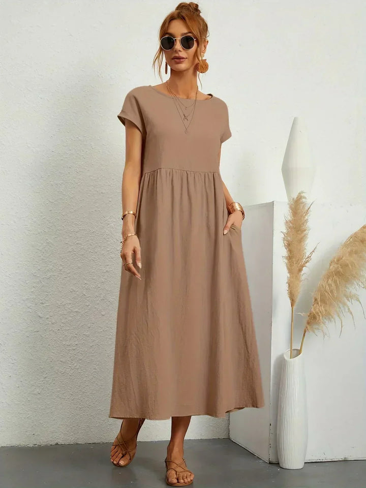 Heike | Flowing Midi Dress