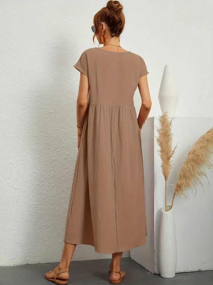 Heike | Flowing Midi Dress