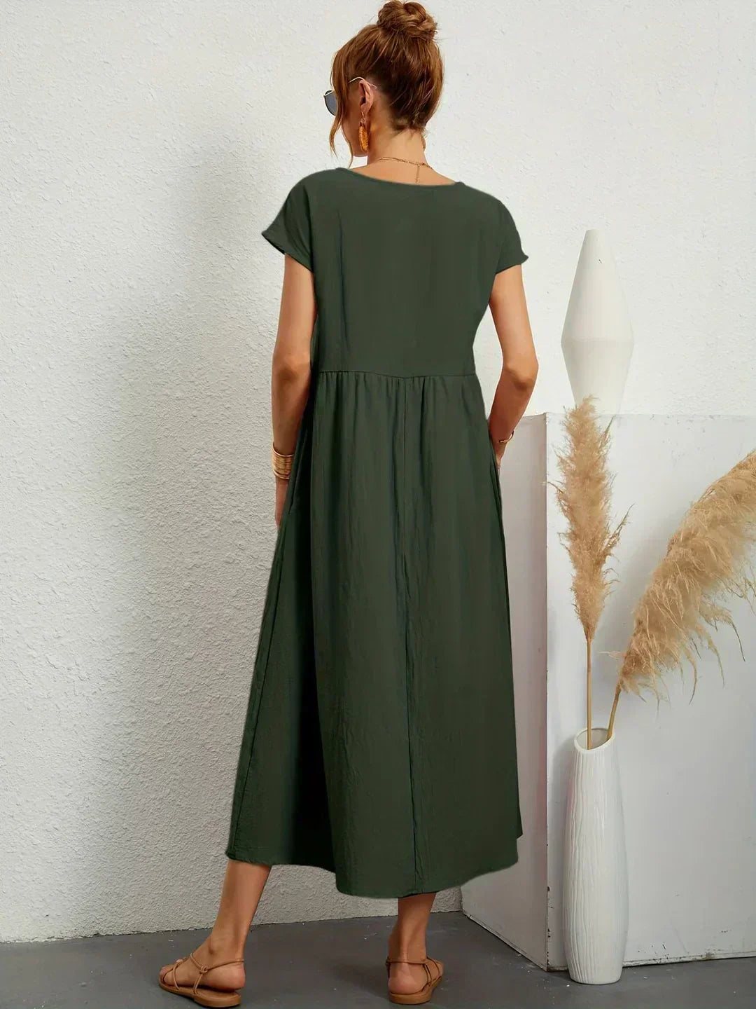 Heike | Flowing Midi Dress