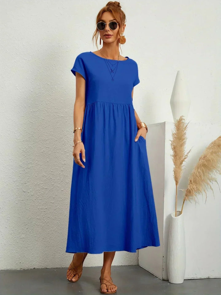 Heike | Flowing Midi Dress