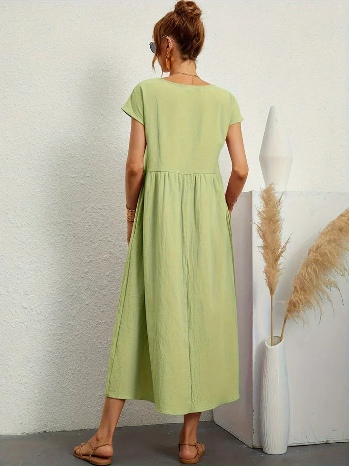 Heike | Flowing Midi Dress