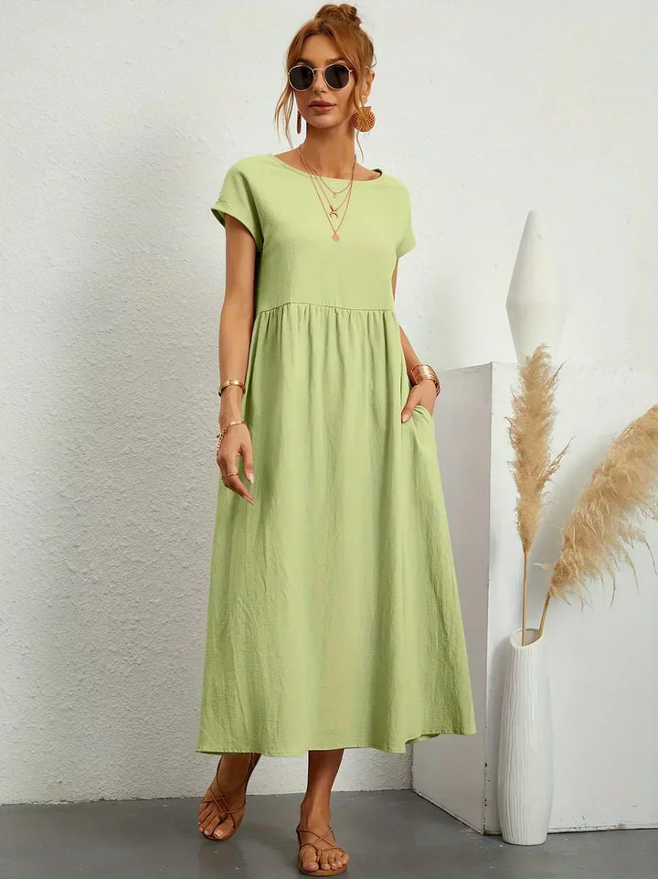 Heike | Flowing Midi Dress