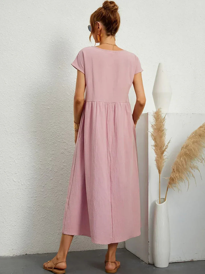 Heike | Flowing Midi Dress