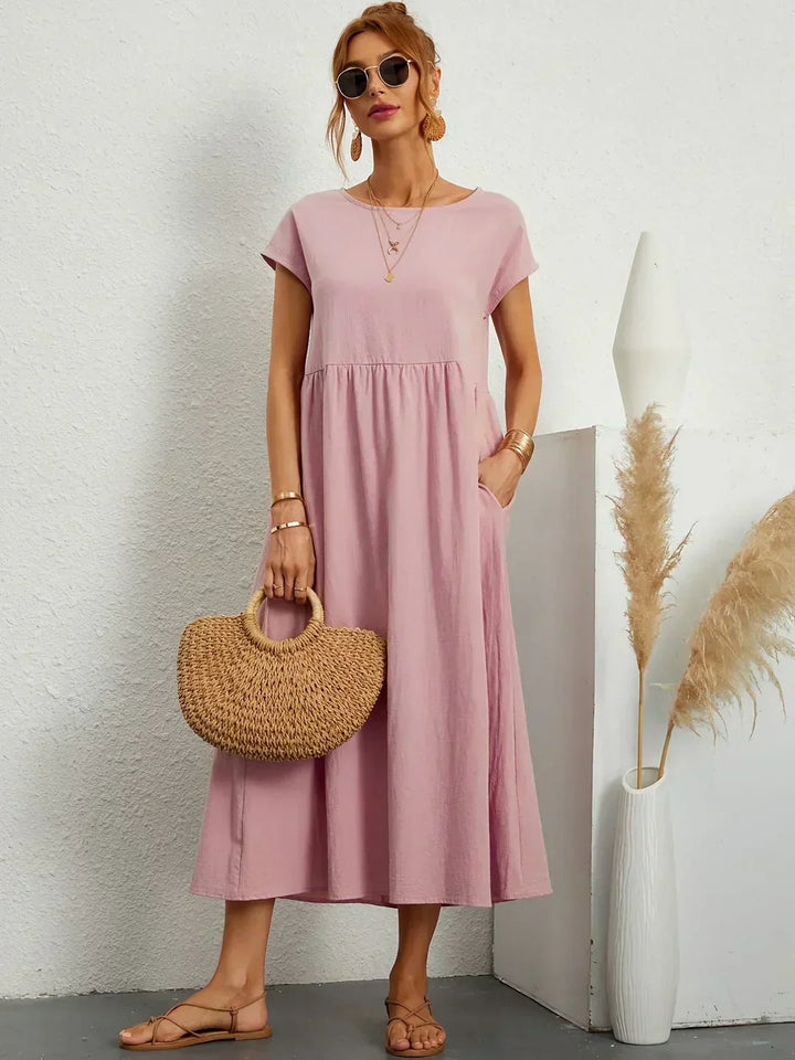 Heike | Flowing Midi Dress