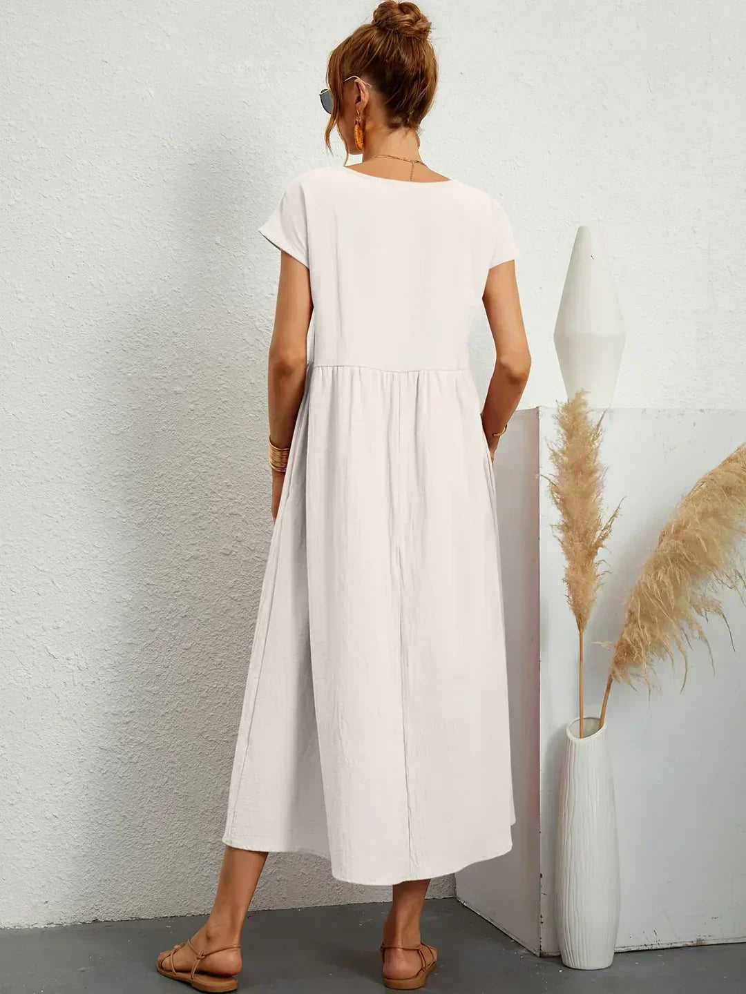 Heike | Flowing Midi Dress