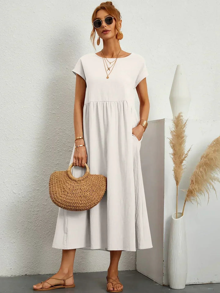 Heike | Flowing Midi Dress