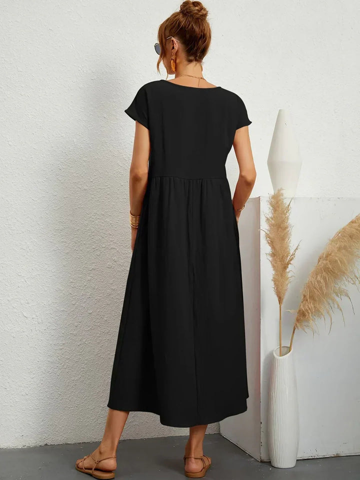 Heike | Flowing Midi Dress