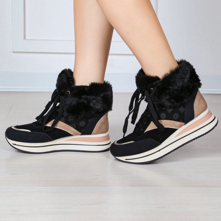 Natalia | Padded Ankle Boots