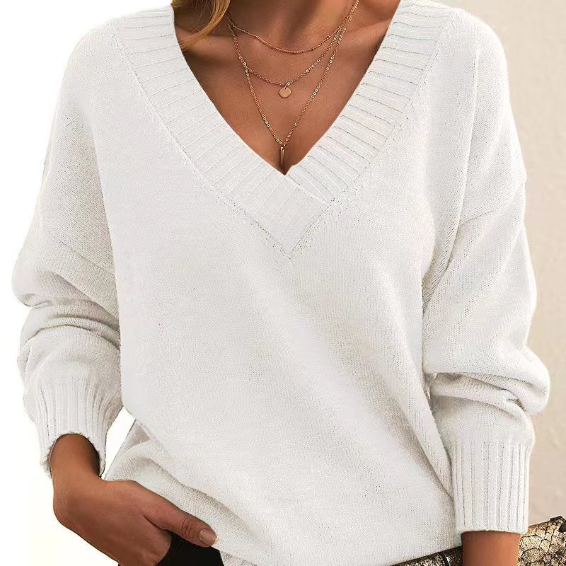 Bella | Solid Colour Knit Jumper