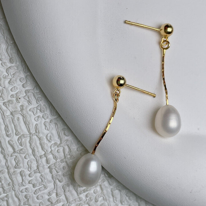 Pearl | Elegant Pearl Drop Earrings
