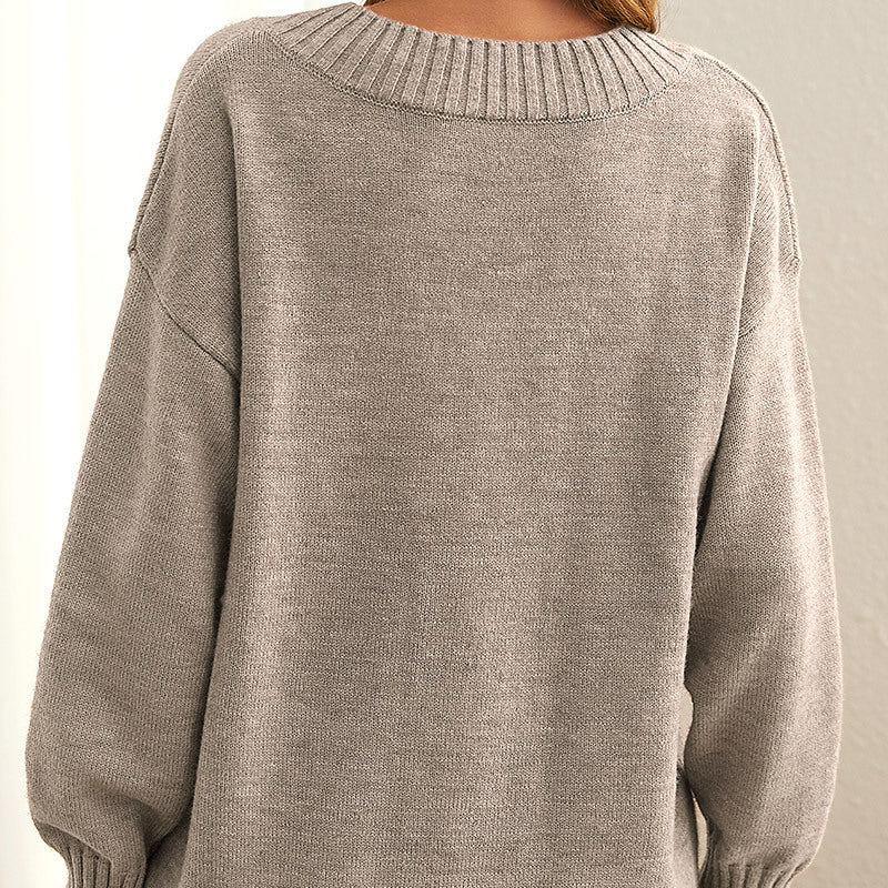 Bella | Solid Colour Knit Jumper