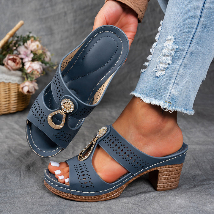 Isabella | Comfortable Orthopedic High Heel Sandals