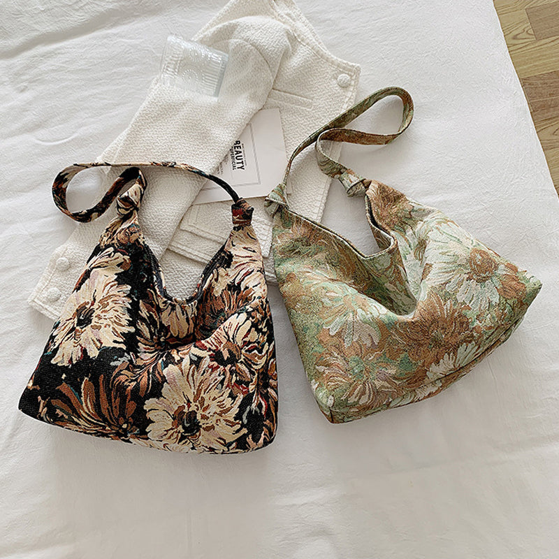 Bella | Vintage Ethnic Floral Bag