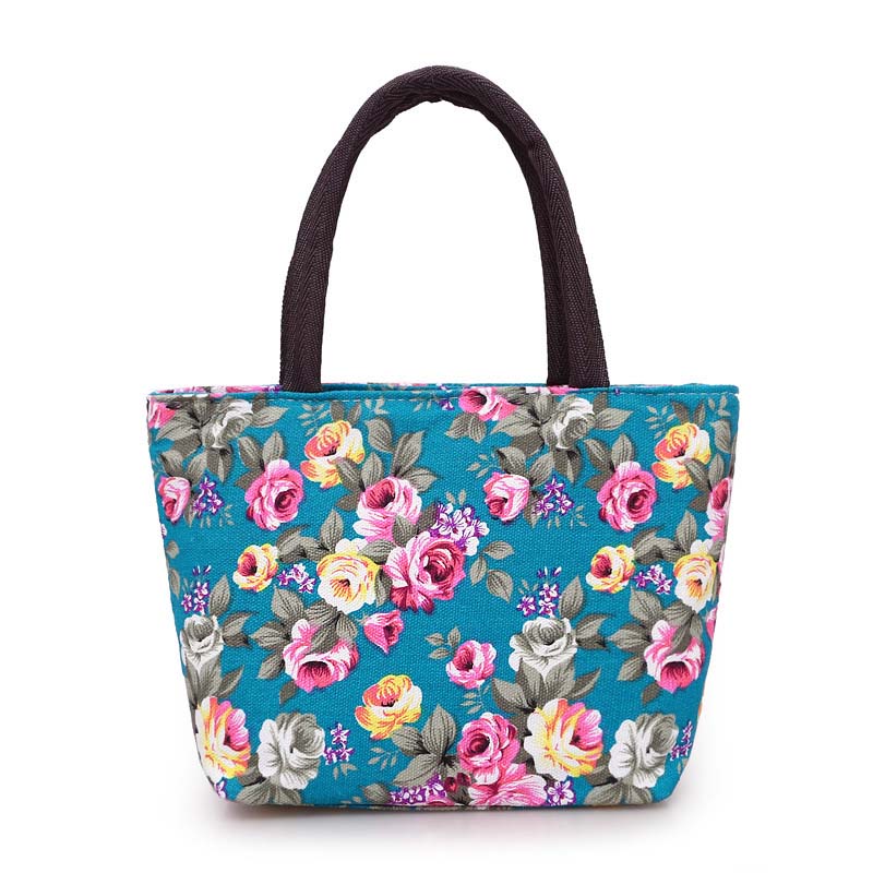 Nora | Vintage Floral Print Bag