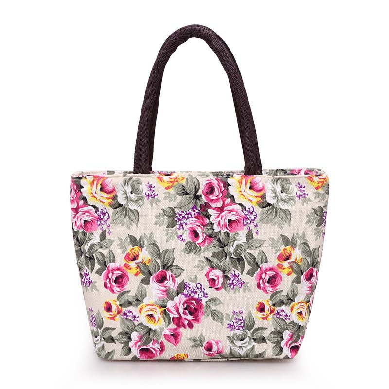 Nora | Vintage Floral Print Bag
