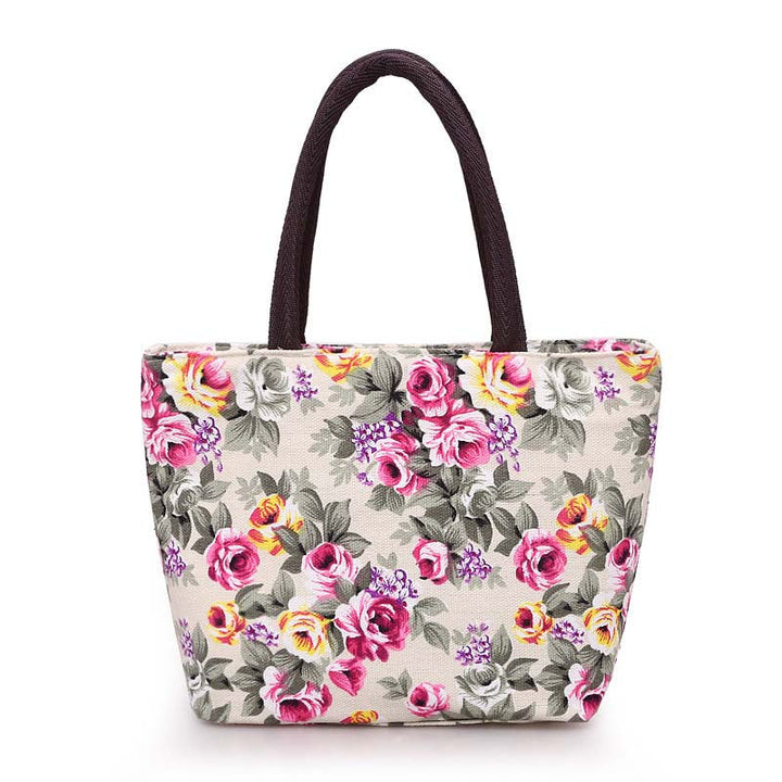 Nora | Vintage Floral Print Bag