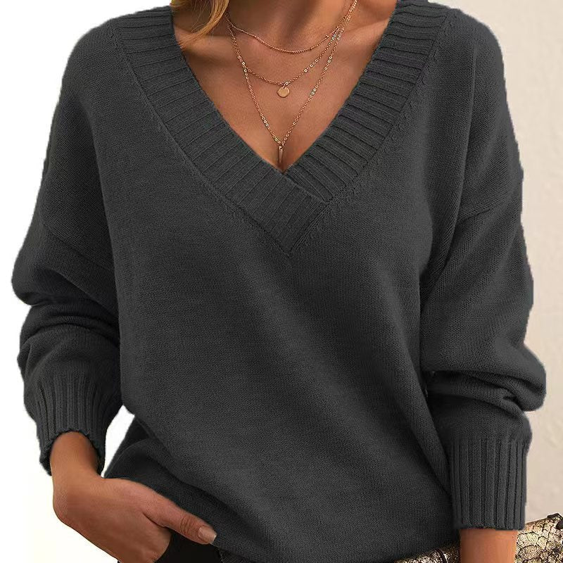 Bella | Solid Colour Knit Jumper