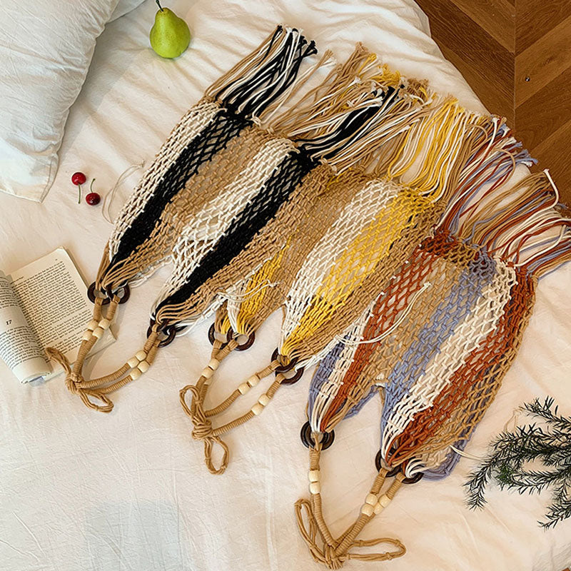 Noelle | Straw Beach Bag