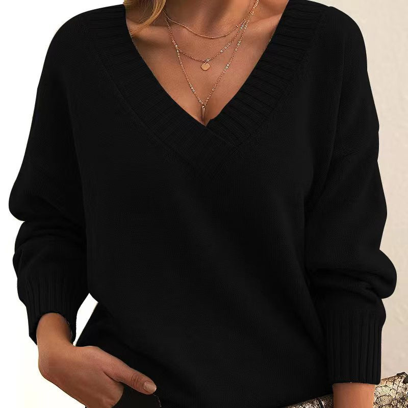 Bella | Solid Colour Knit Jumper