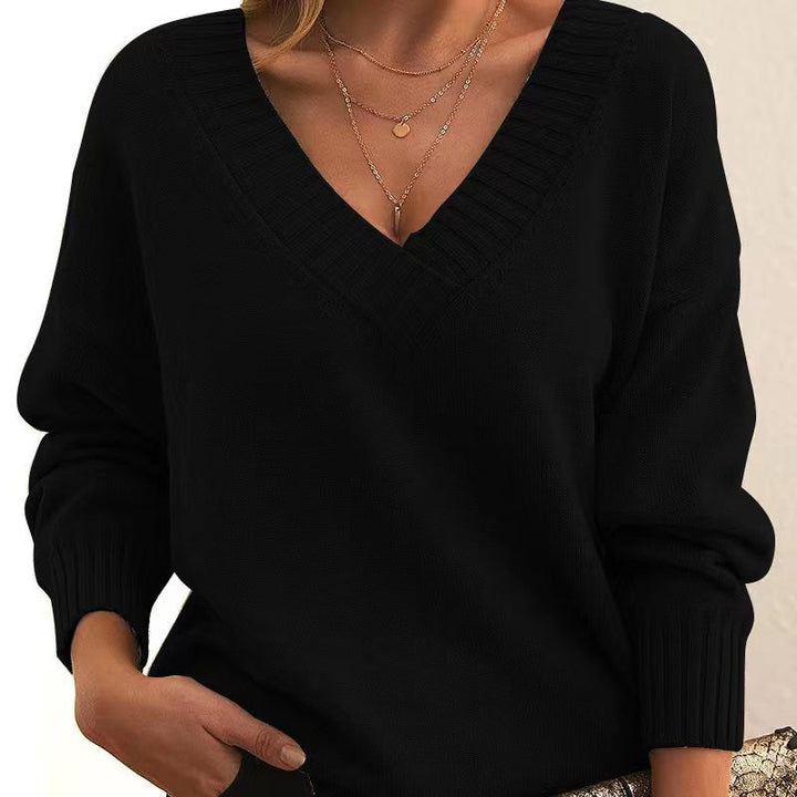 Bella | Solid Colour Knit Jumper