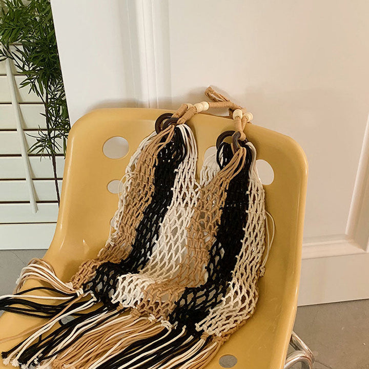 Noelle | Straw Beach Bag