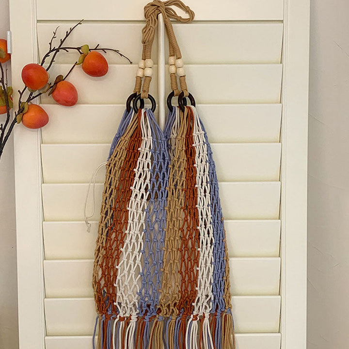 Noelle | Straw Beach Bag