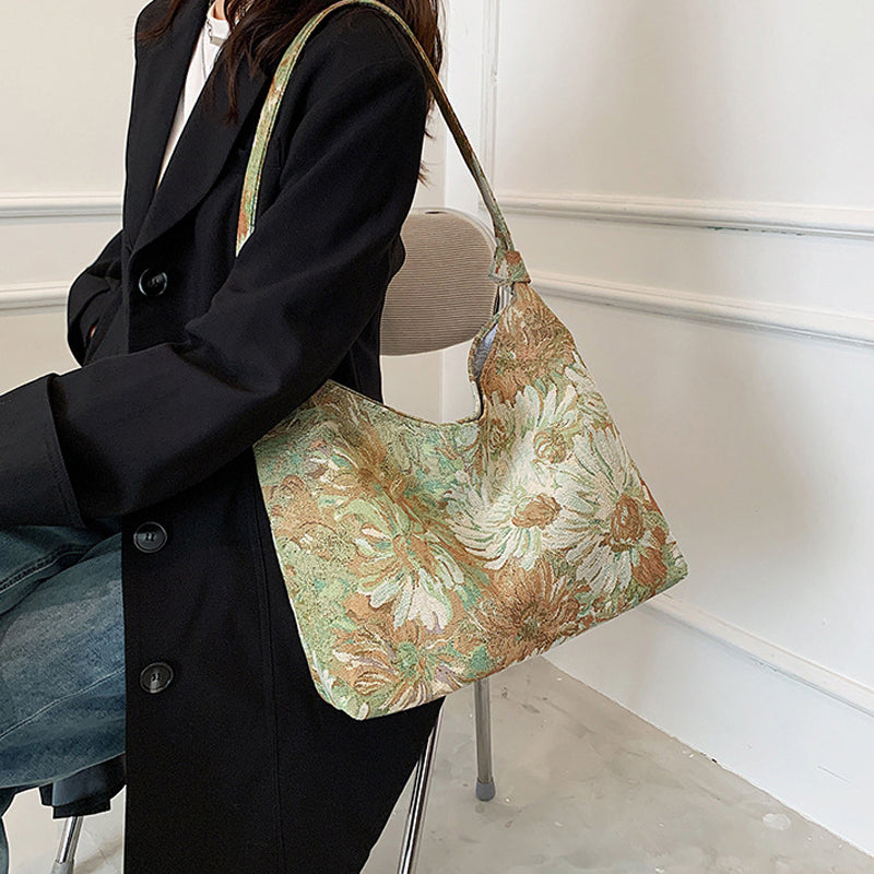 Bella | Vintage Ethnic Floral Bag