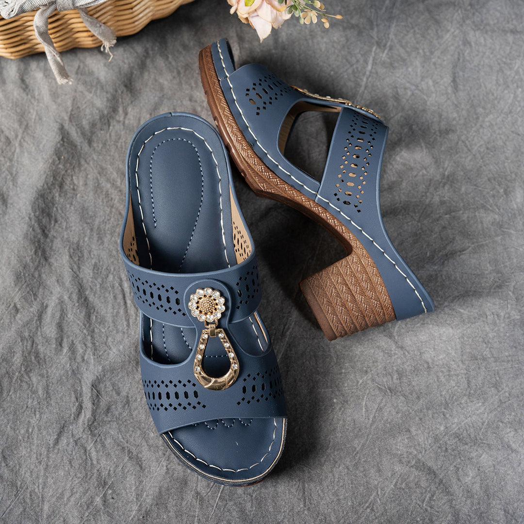 Isabella | Comfortable Orthopedic High Heel Sandals