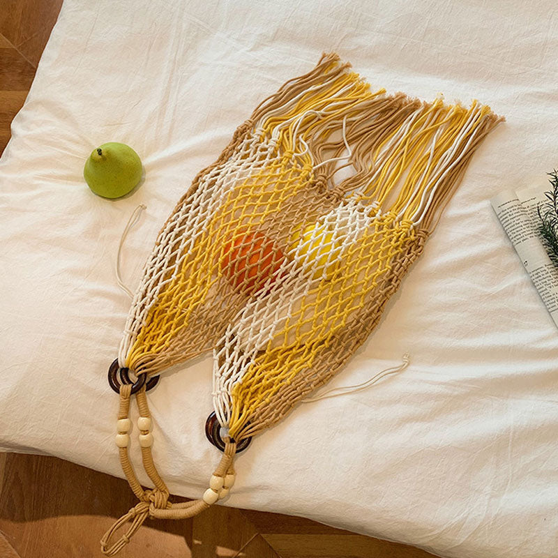 Noelle | Straw Beach Bag
