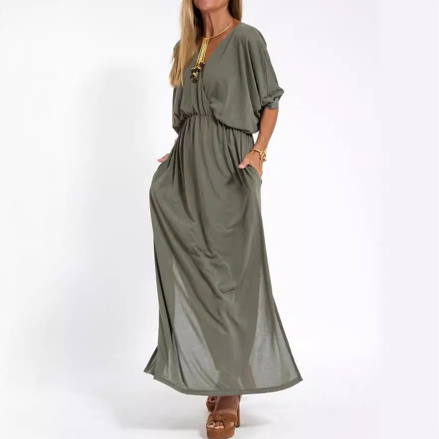 Fashionable Spring Midi Dress