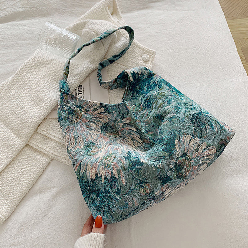 Bella | Vintage Ethnic Floral Bag