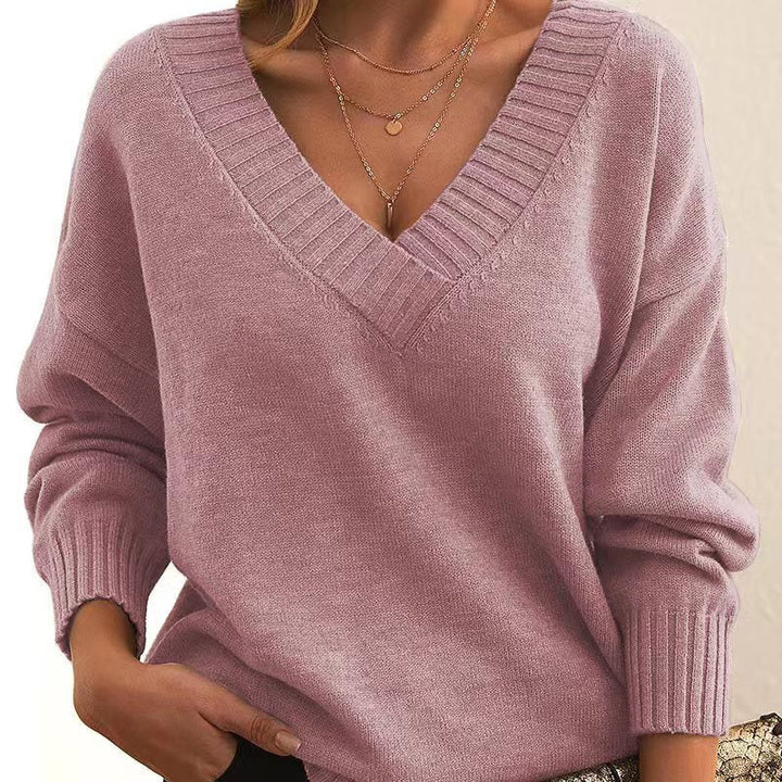 Bella | Solid Colour Knit Jumper