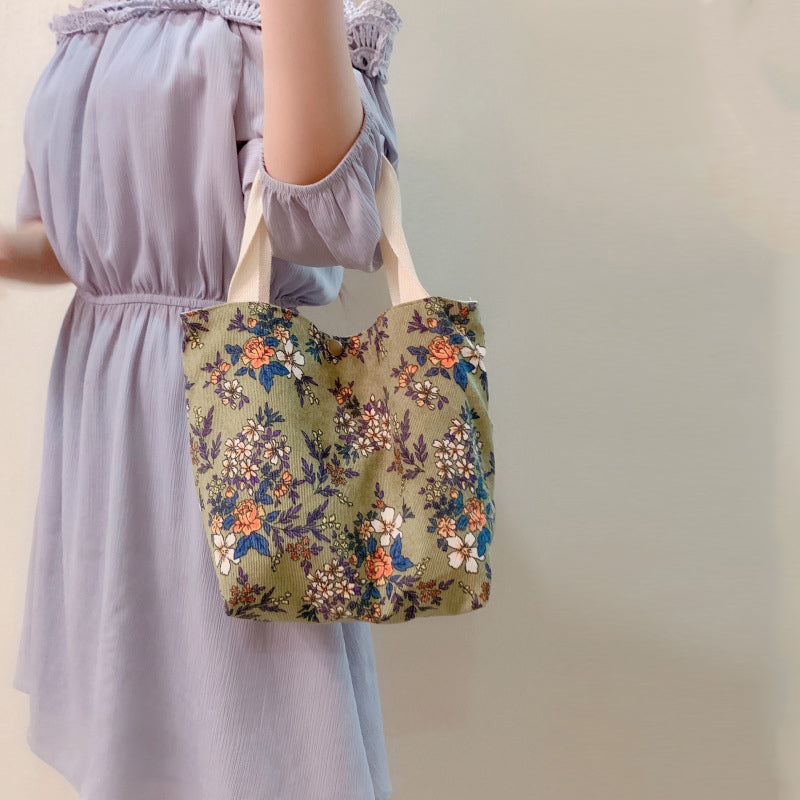 Mia | Vintage Floral Print Bag