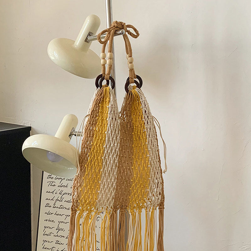 Noelle | Straw Beach Bag