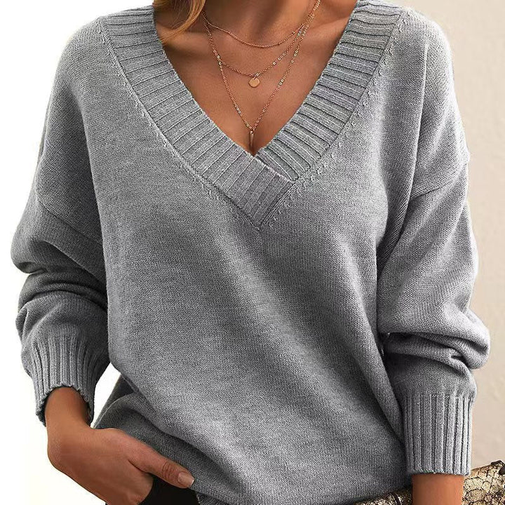 Bella | Solid Colour Knit Jumper