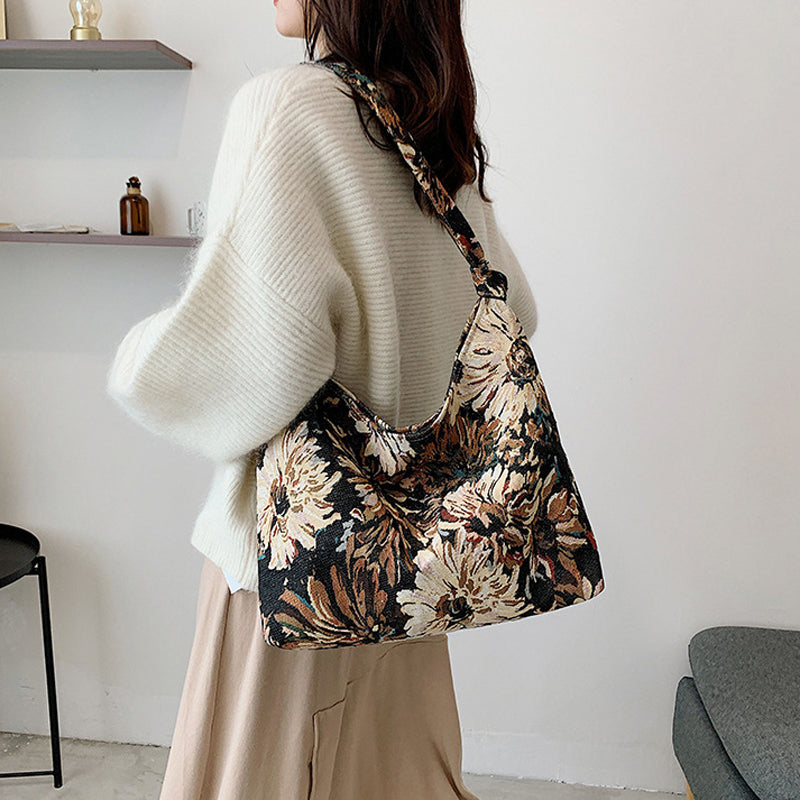Bella | Vintage Ethnic Floral Bag