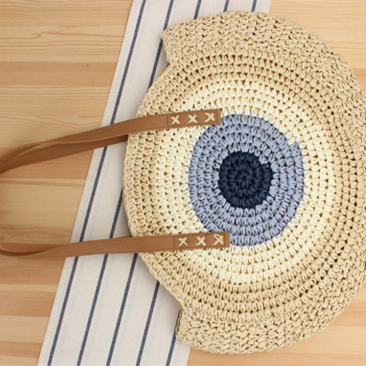 Leo | Straw Crossbody Bag