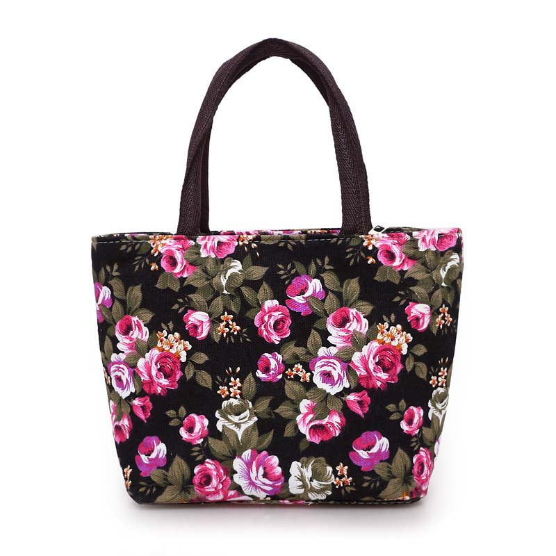 Nora | Vintage Floral Print Bag