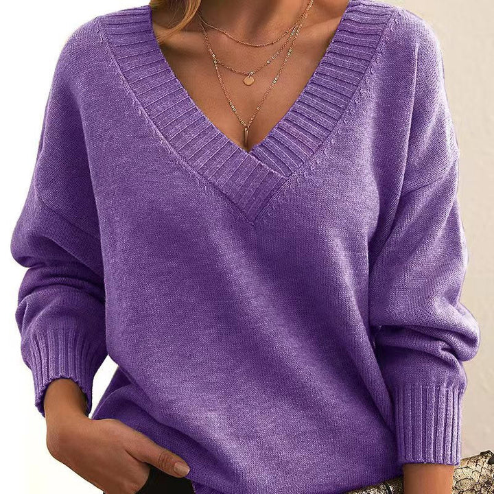 Bella | Solid Colour Knit Jumper